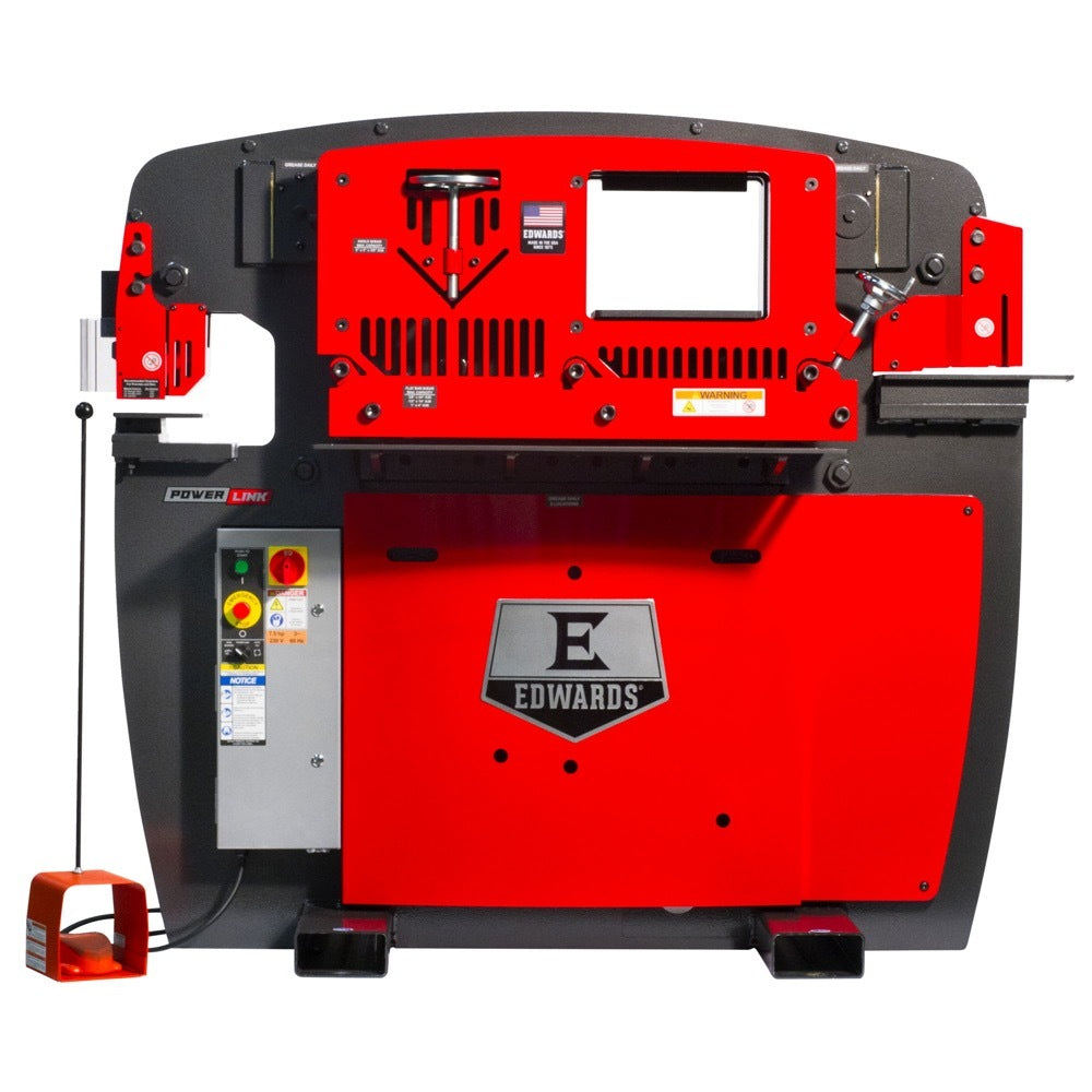 Edwards 65 Ton Ironworker 460V, 3Ph, with PowerLink IW65-3P460-AC600
