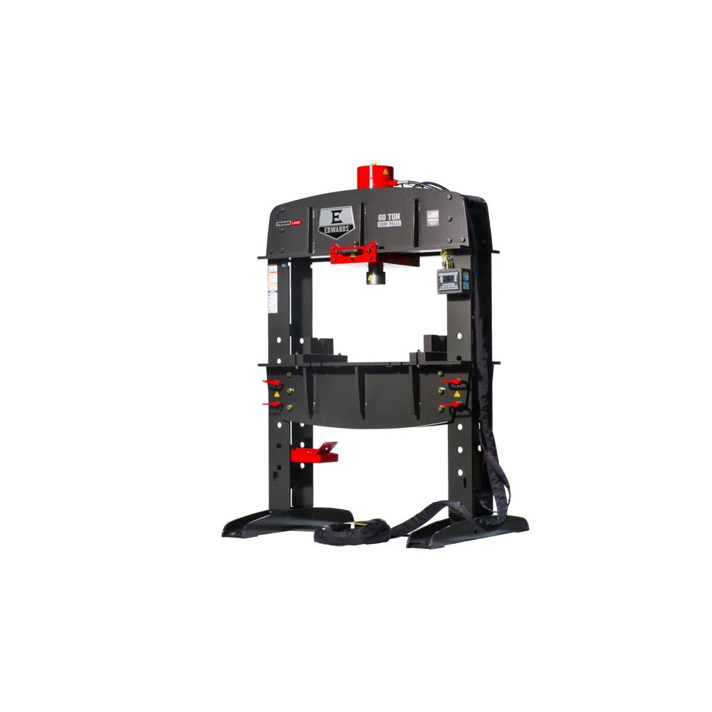 Edwards 60 Ton Shop Press with PLC and Portable Power Unit 460V, 3Ph HAT8080