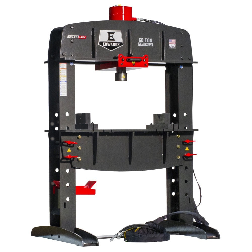Edwards 60 Ton Shop Press and Portable Power Unit 460V, 3Ph HAT8030