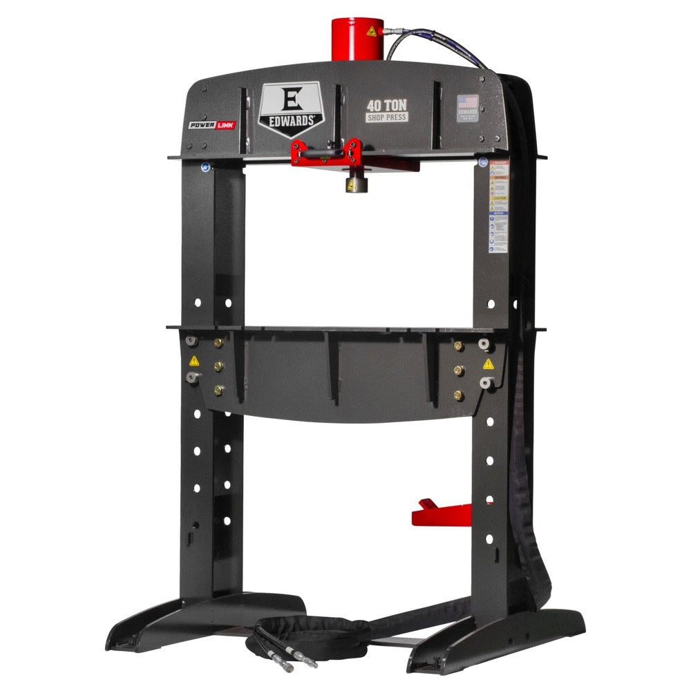 Edwards 40 Ton Shop Press and Portable Power Unit 230V, 1Ph HAT4010