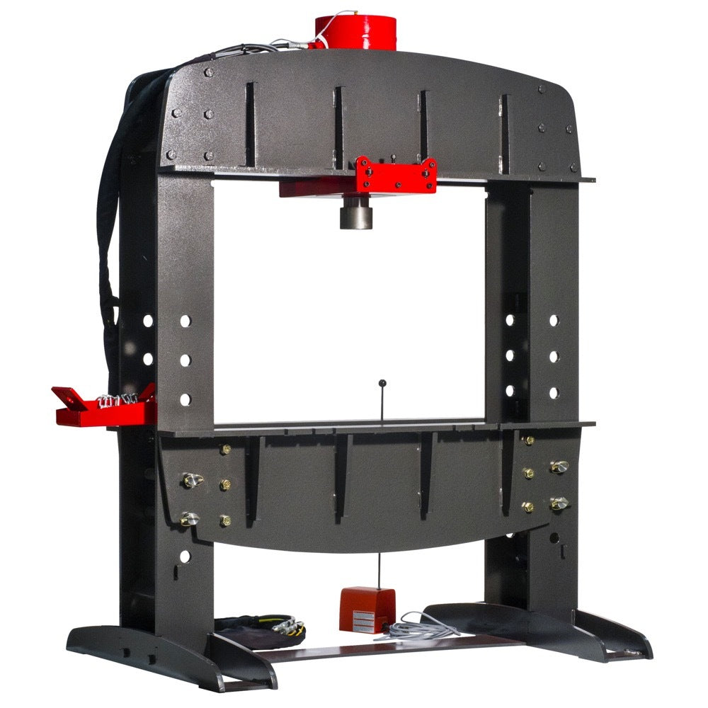 Edwards 110 Ton Shop Press and Portable Power Unit 460V, 3Ph HAT9030