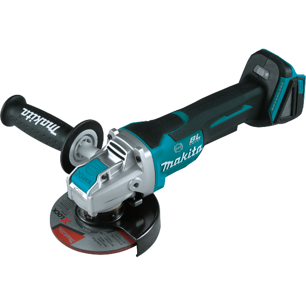 Makita 18V LXT 4-1/2” / 5" Paddle Switch X-LOCK Angle Grinder (Bare tool)