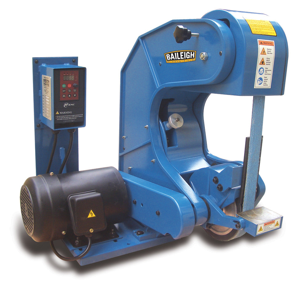 Baileigh Three Wheel Variable Speed Belt Grinder BG-260-3-220
