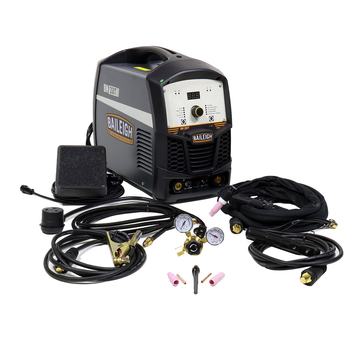 Baileigh 200A AC/DC Welding Machine Pulse TIG Welder BW-200T