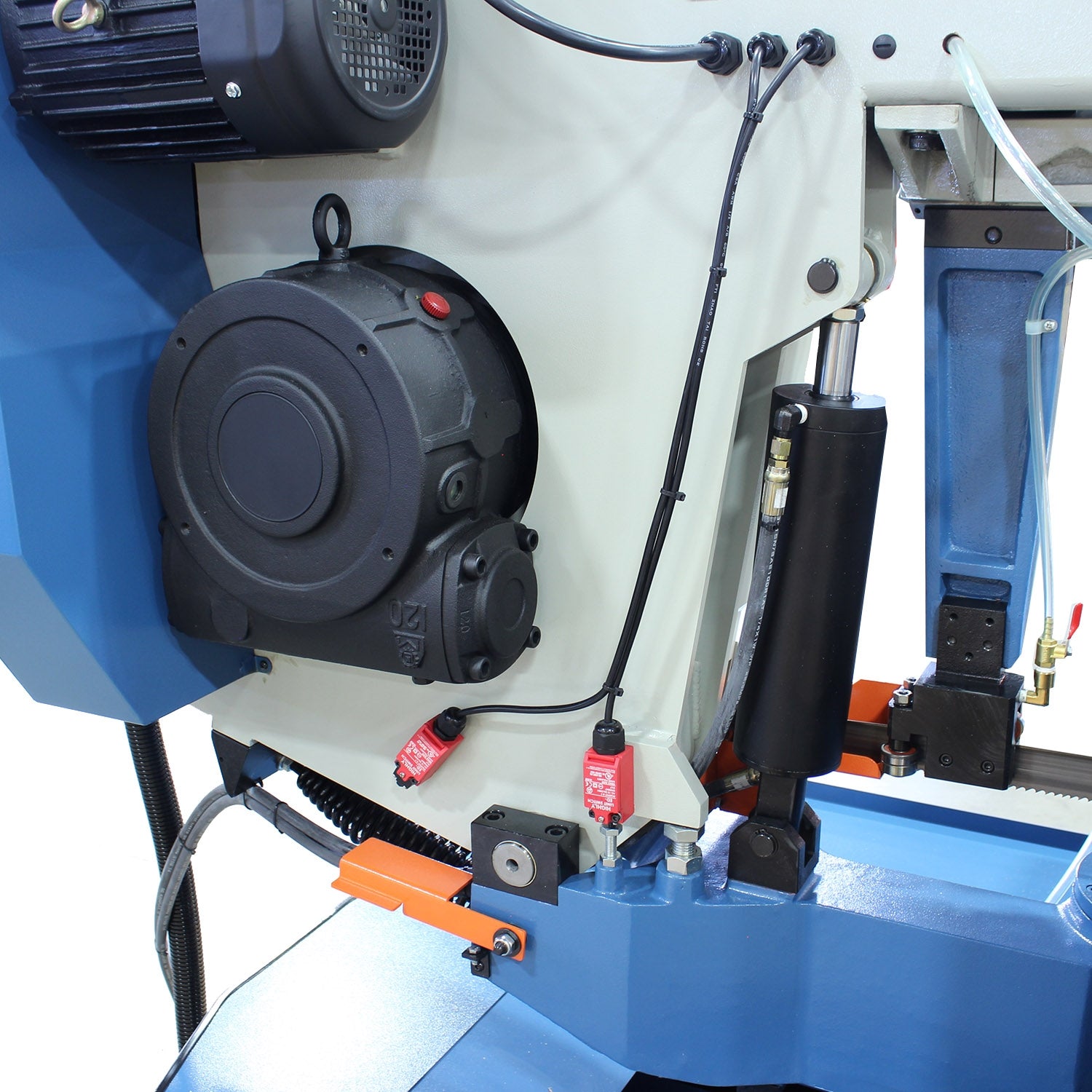 Baileigh Semi-Automatic Dual Mitering Horizontal Band Saw