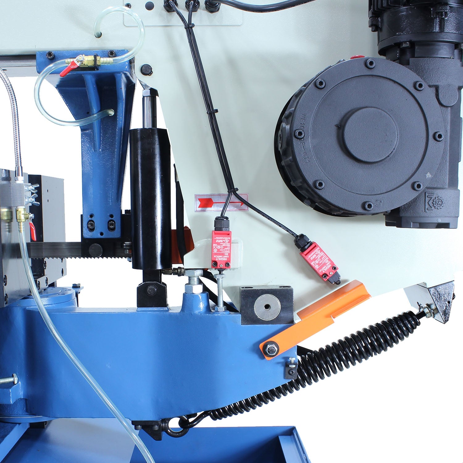 Baileigh Semi-Automatic Dual-Miter Bandsaw, 3Ph 220V BS-20SA-DM