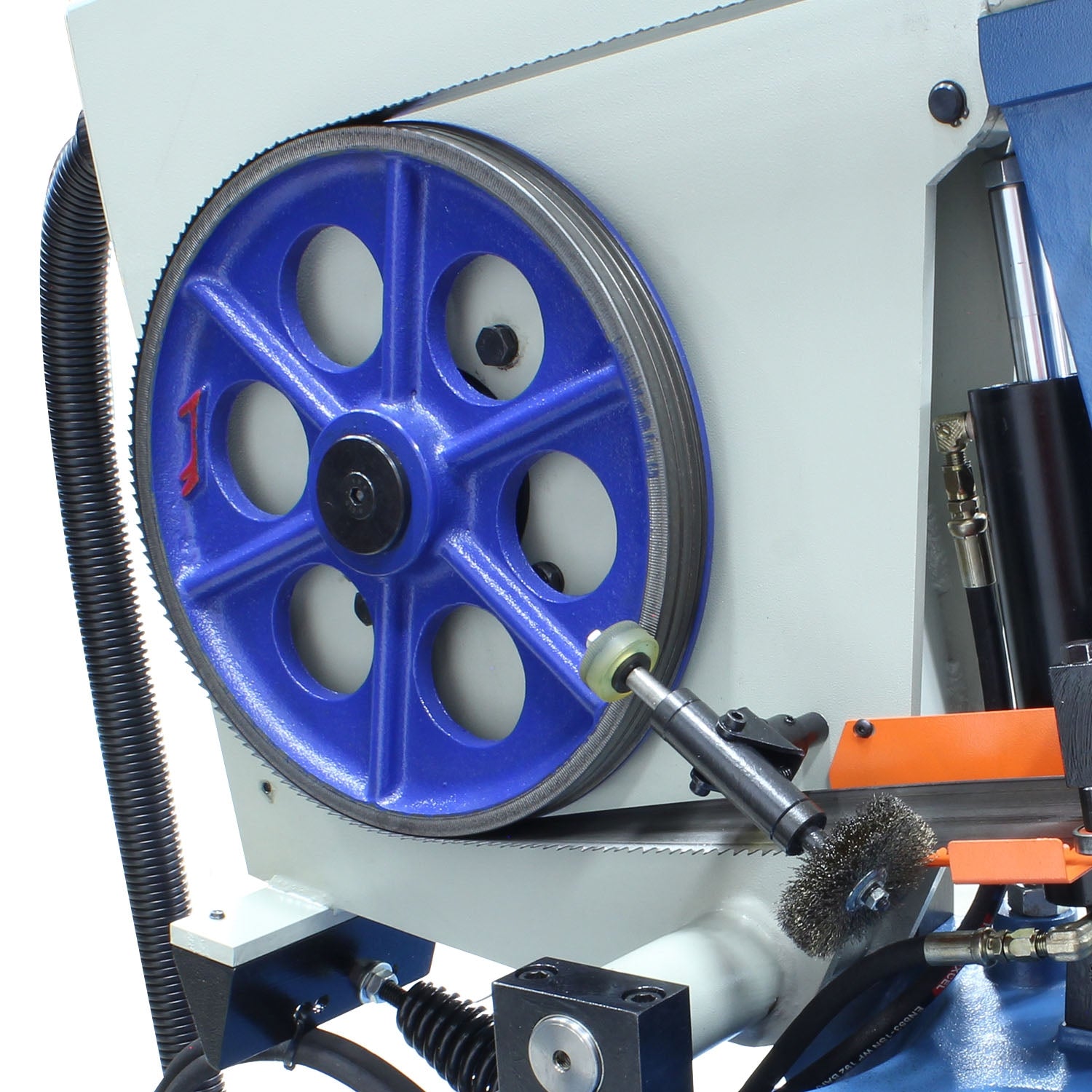 Baileigh Semi-Automatic Dual-Miter Bandsaw, 3Ph 220V BS-20SA-DM