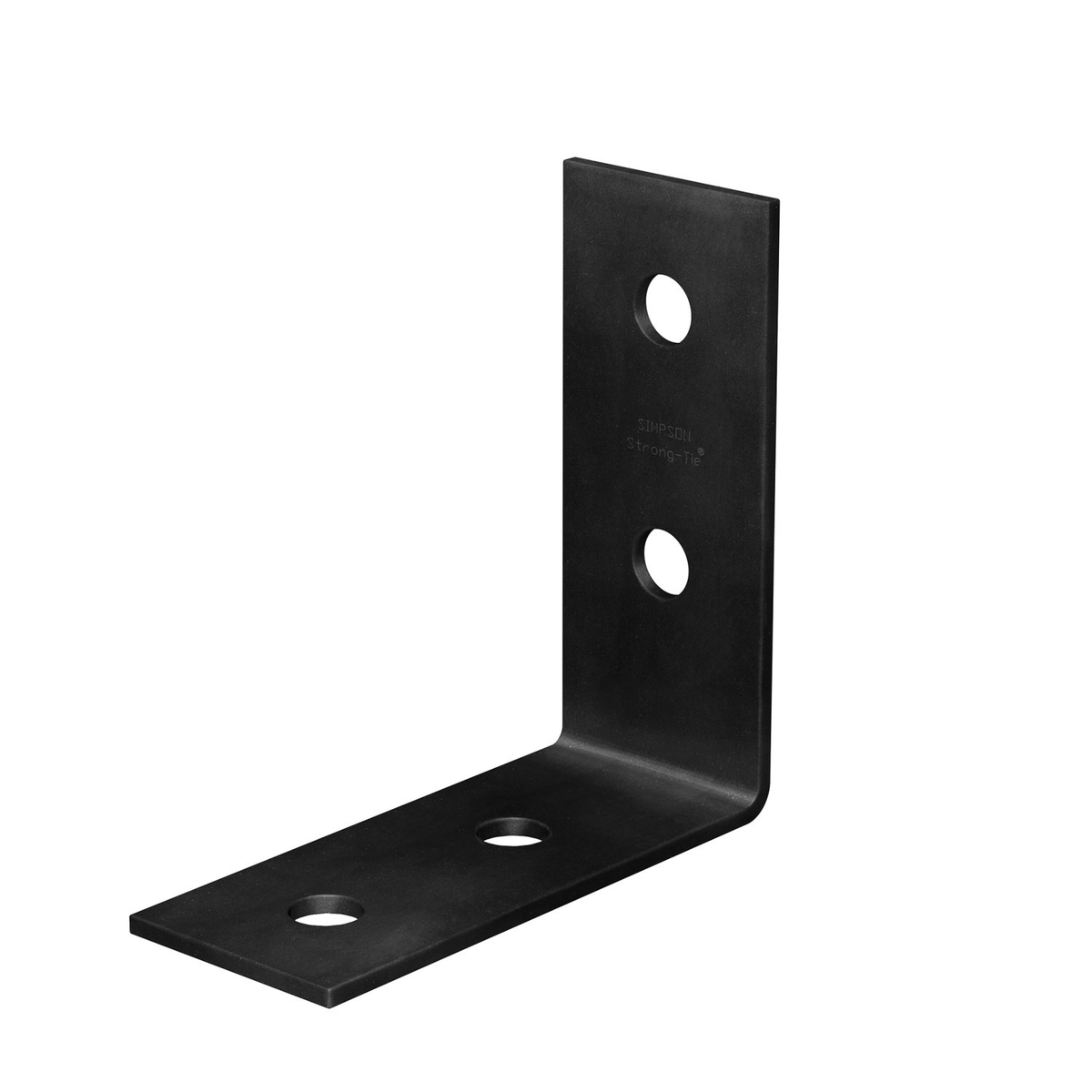 Simpson HL73PC 7 x 3 Black Ornamental Heavy L-Shaped Angle