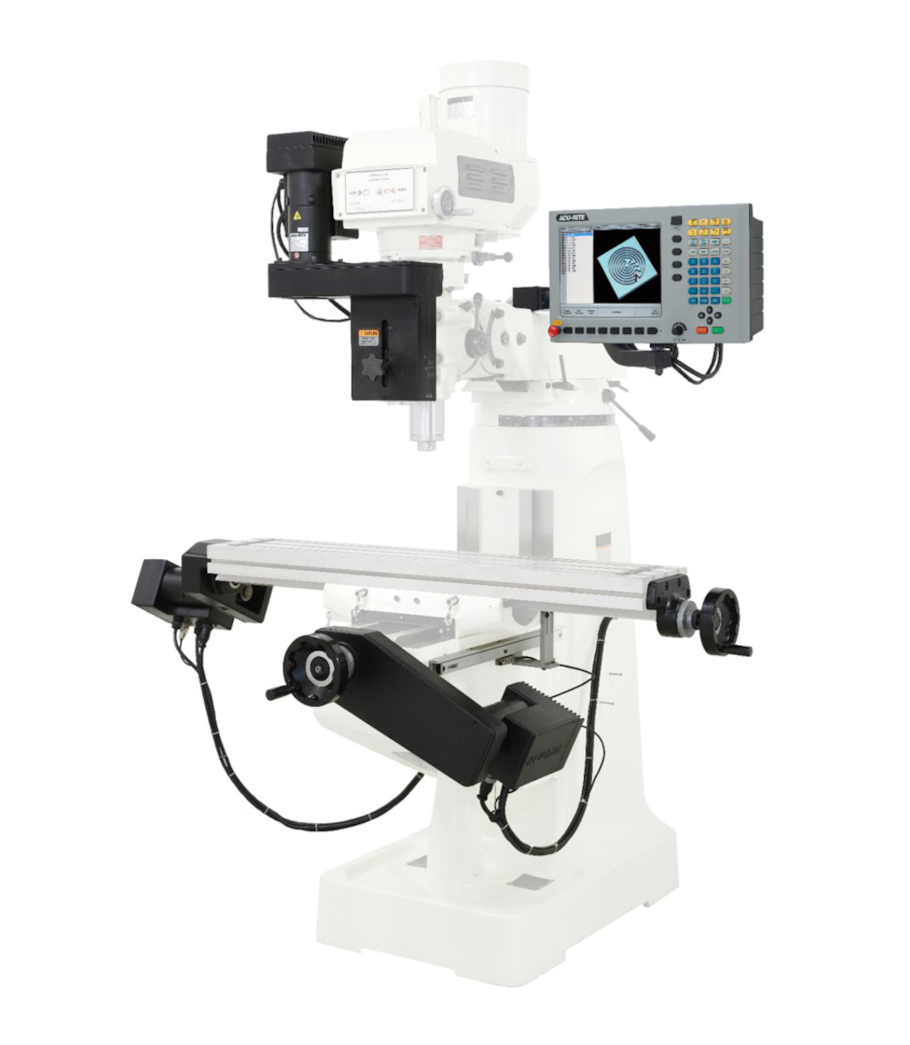 JET ETM-949EVS Variable Speed Mill with 3-Axis ACU-RITE MILLPWR G2 CNC