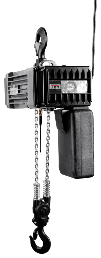 JET 1/4-Ton Electric Chain Hoist 1-Phase 10' Lift BLVS025-010