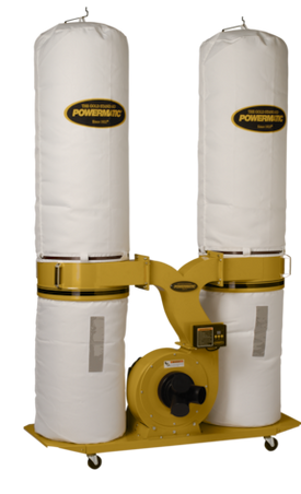 Powermatic PM1900TX-BK3 Dust Collector 3HP 3Ph 230/460V 30-Micron Bag Filter Kit
