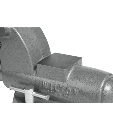 Wilton Combination Pipe & Bench 4-1/2" Jaw Round Channel Vise w/Swivel Base C-1