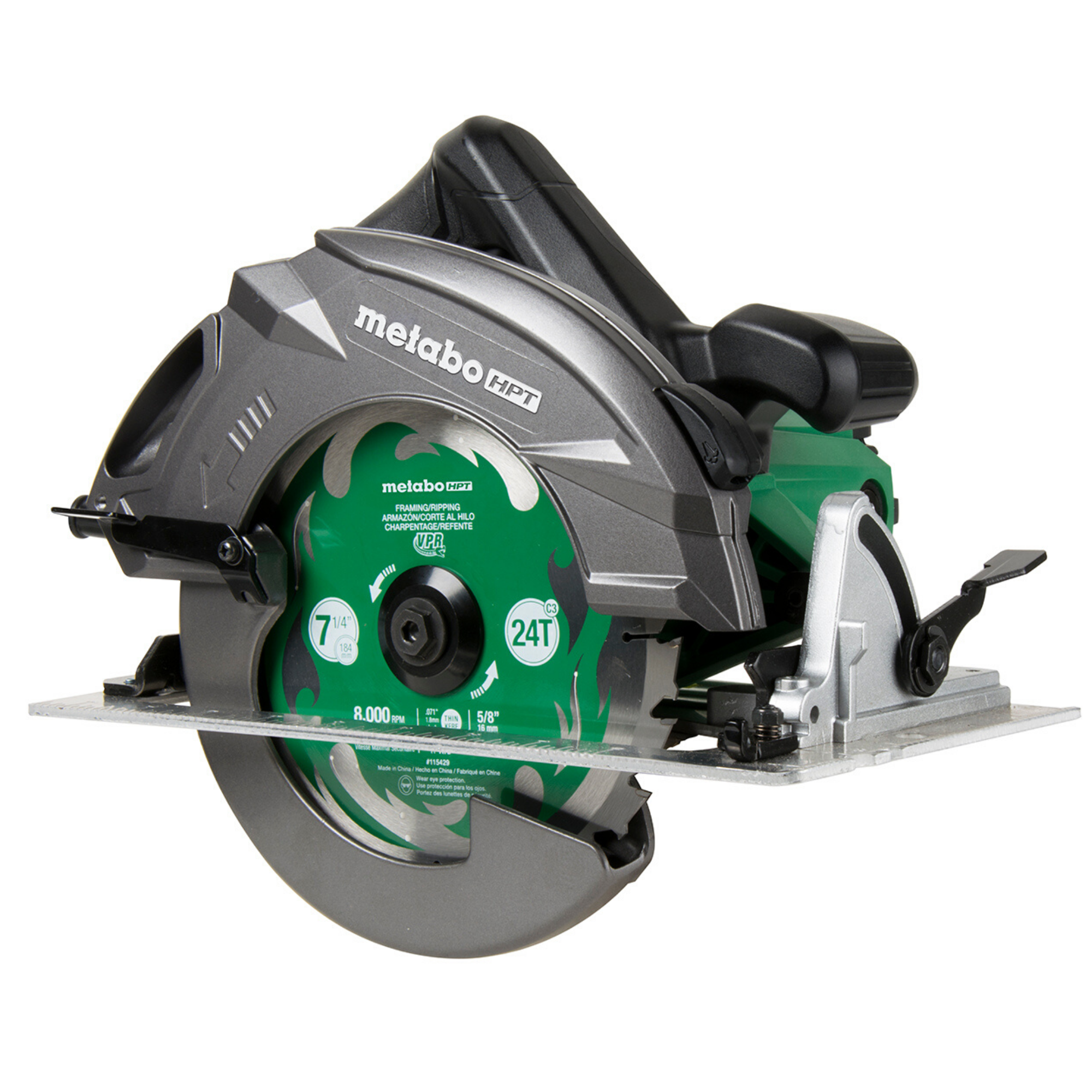 Metabo HPT (Hitachi) C7UR | 7-1/4 Inch Pro Circular Saw "RIPMAX"
