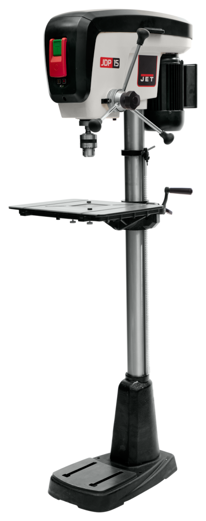 JET JDP-15F, 15"Floor Drill Press, 3/4 HP, 1Ph 115V