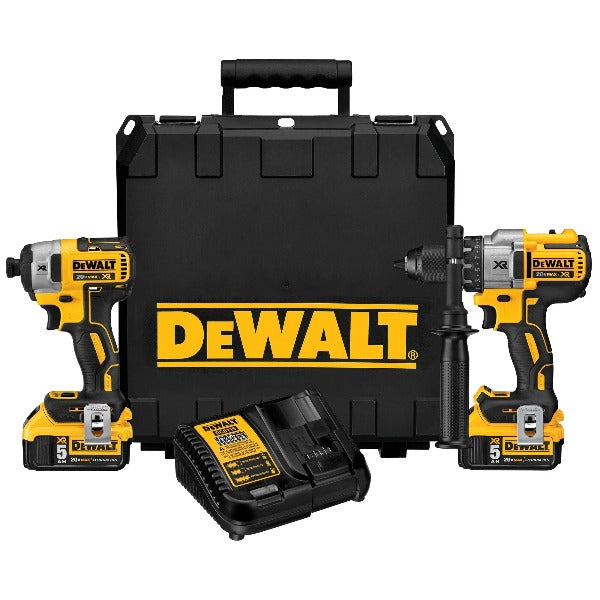 DeWALT 20V MAX XR Cordless Hammerdrill & Impact driver Combo kit DCK299P2