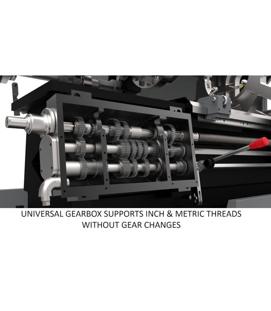 JET Elite EGH-1740 With Newall DP700 DRO With Taper Attachment - 892512
