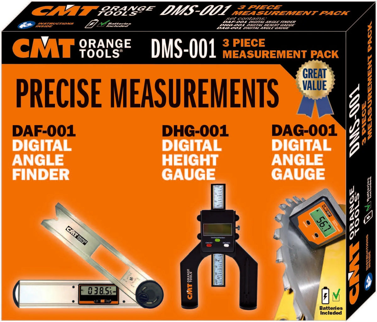 CMT DMS-001 3-Pc Precision Digital Measurement Pack