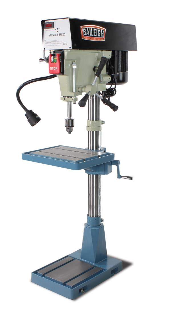 Baileigh Variable Speed Floor Drill Presss DP-15VSF