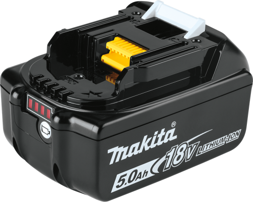 Makita BL1850BDC2 18V LXT Lithium Ion Battery and Rapid Optimum Charger Starter Pack (5.0Ah)