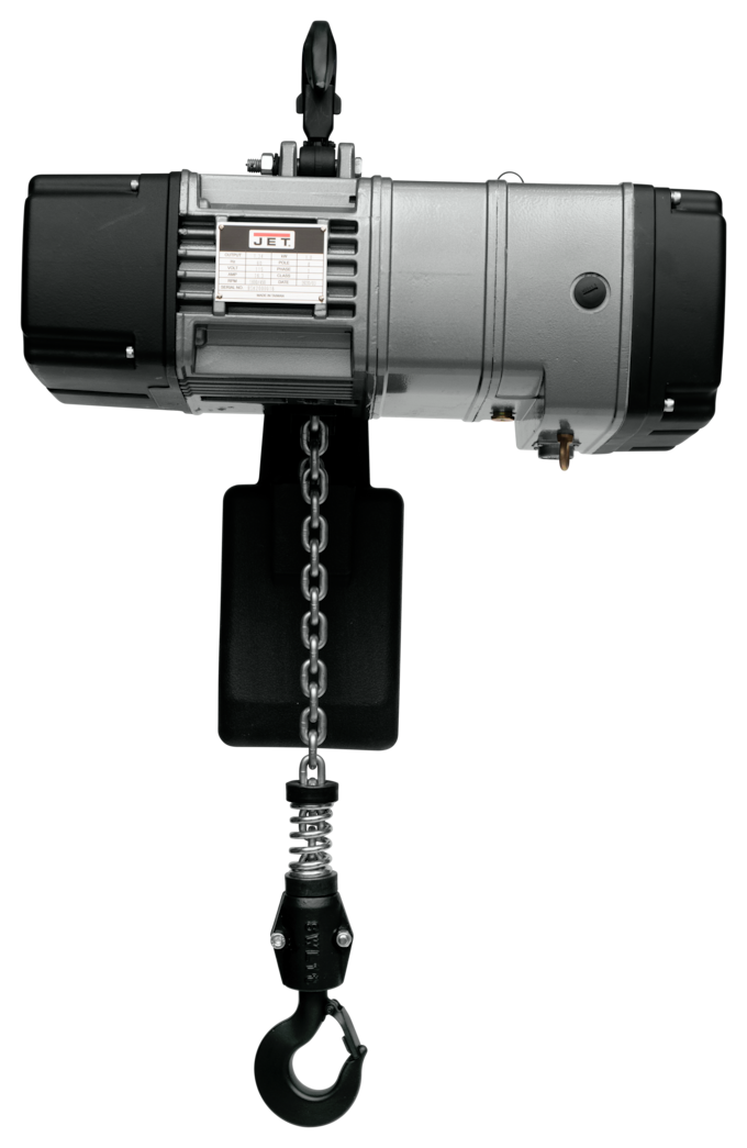 JET 2-Ton Electric Chain Hoist 1-Phase 10' Lift BLVS200-010
