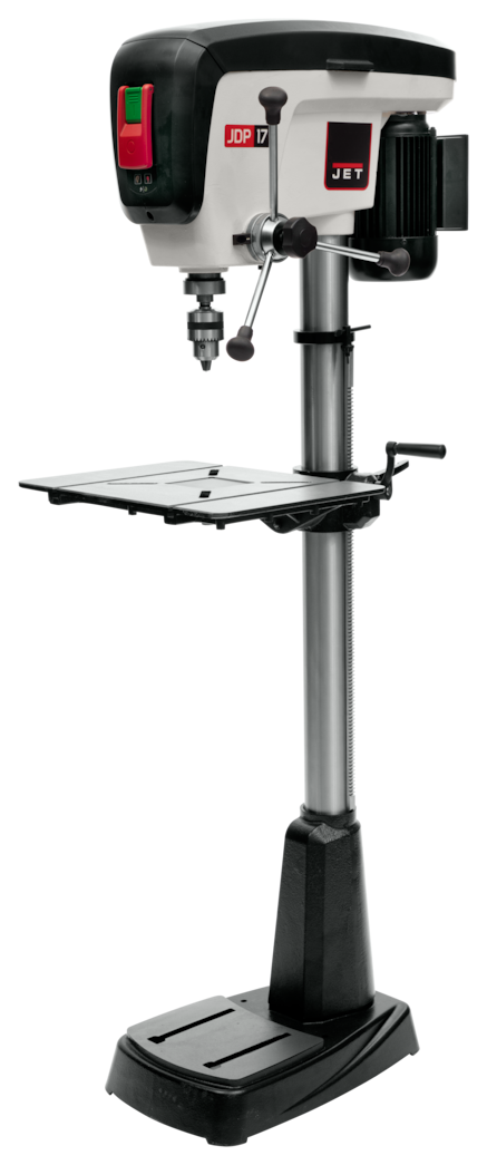 JET JDP-17, 17" Floor Drill Press, 16 Speed, 1Ph 115V