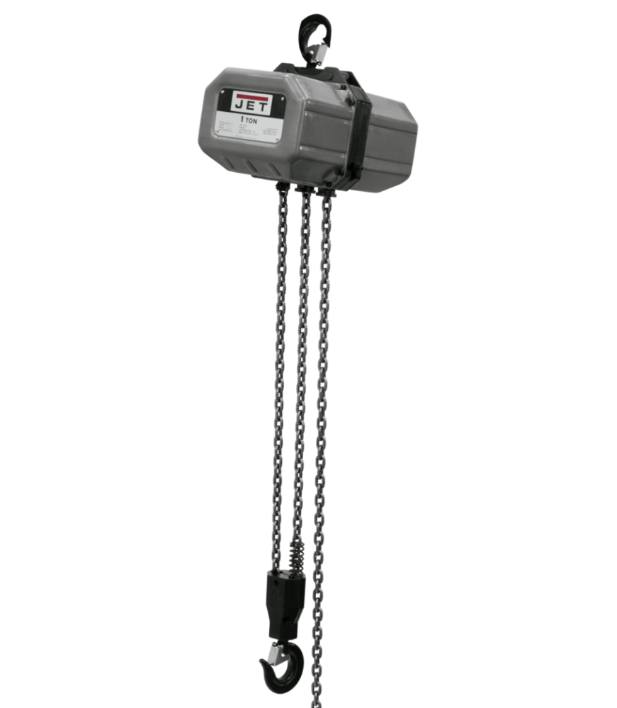 JET 1-Ton Electric Chain Hoist 1-Phase 15' Lift 1SS-1C-15