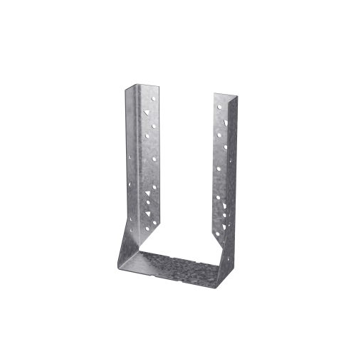 HUC612SS 6X12 Concealed-Flange Heavy Face Mount Hanger, Stainless Steel