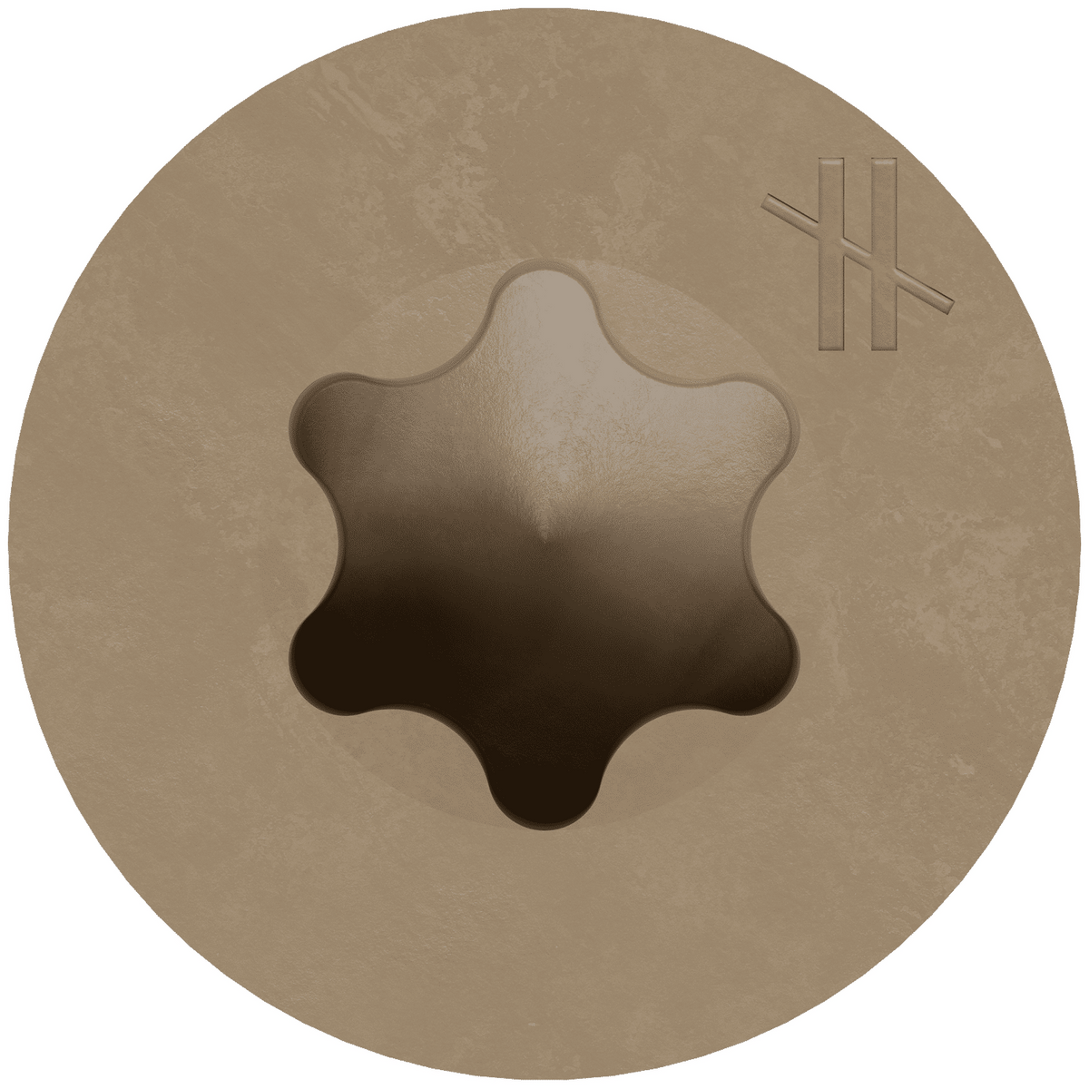Simpson DSVT212 #10 X 2-1/2" Deck-Drive DSV Wood Screw, Tan, T25