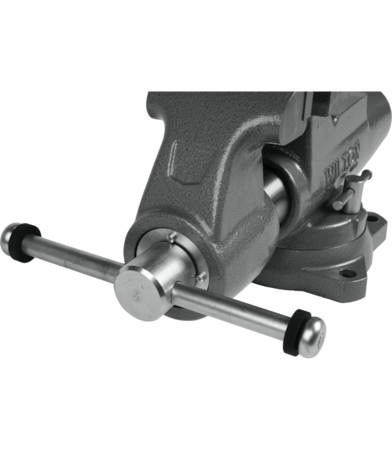 Wilton Machinist 5" Jaw Round Channel Vise with Swivel Base (500S)
