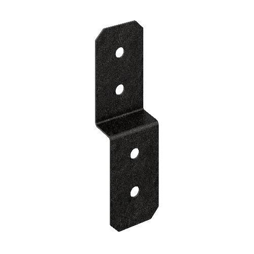 Simpson Strong-Tie APVDJT2-4 Avant Ornamental Deck Joist Tie - Black Powder Coat