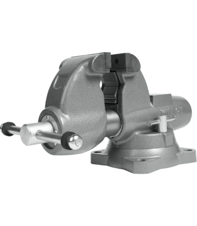 Wilton Combination Pipe & Bench 4-1/2" Jaw Round Channel Vise w/Swivel Base C-1