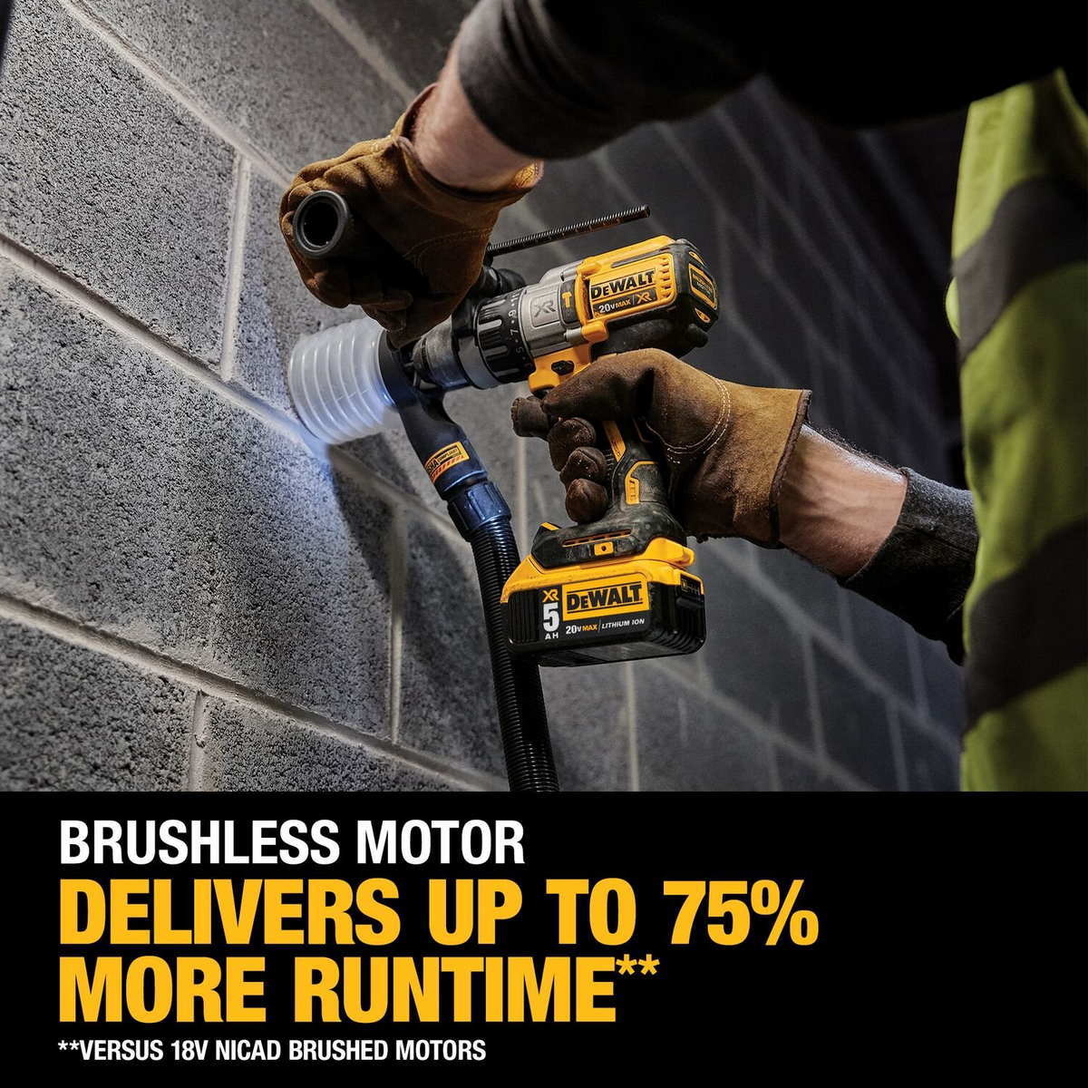 DeWALT 20 V MAX XR Cordless 3-Speed Hammer Drill/Driver Kit DCD996P2