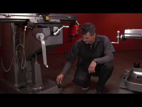 JET JTM-1050EVS2/230 Mill w/3-Axis Acu-Rite 203 DRO (Quill) w/X Y & Z-Axis Powerfeeds