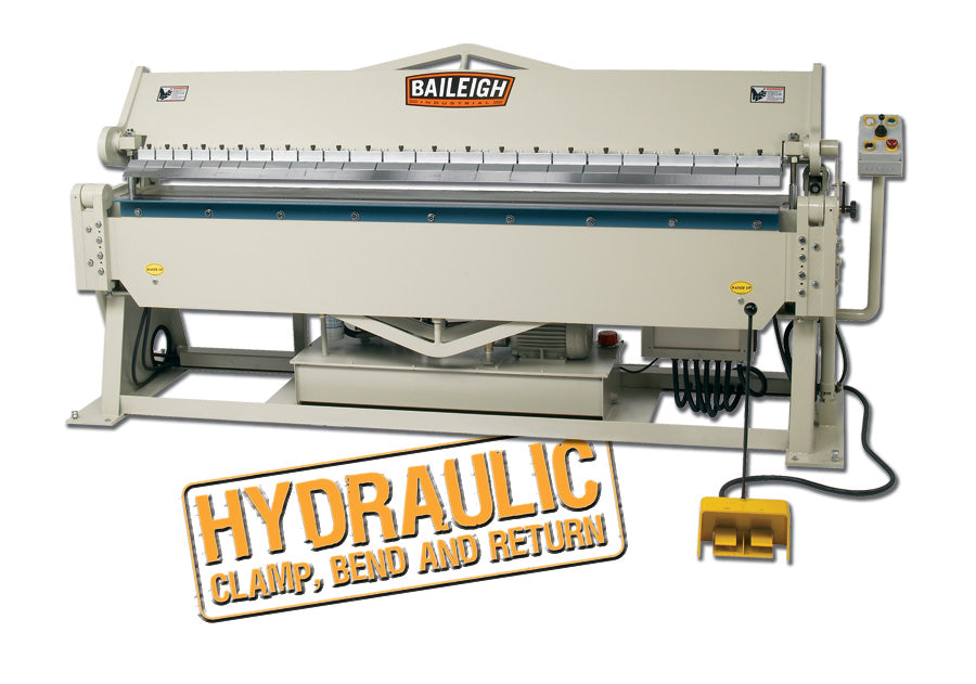 Baileigh Hydraulic Box and Pan Brake BB-9612H