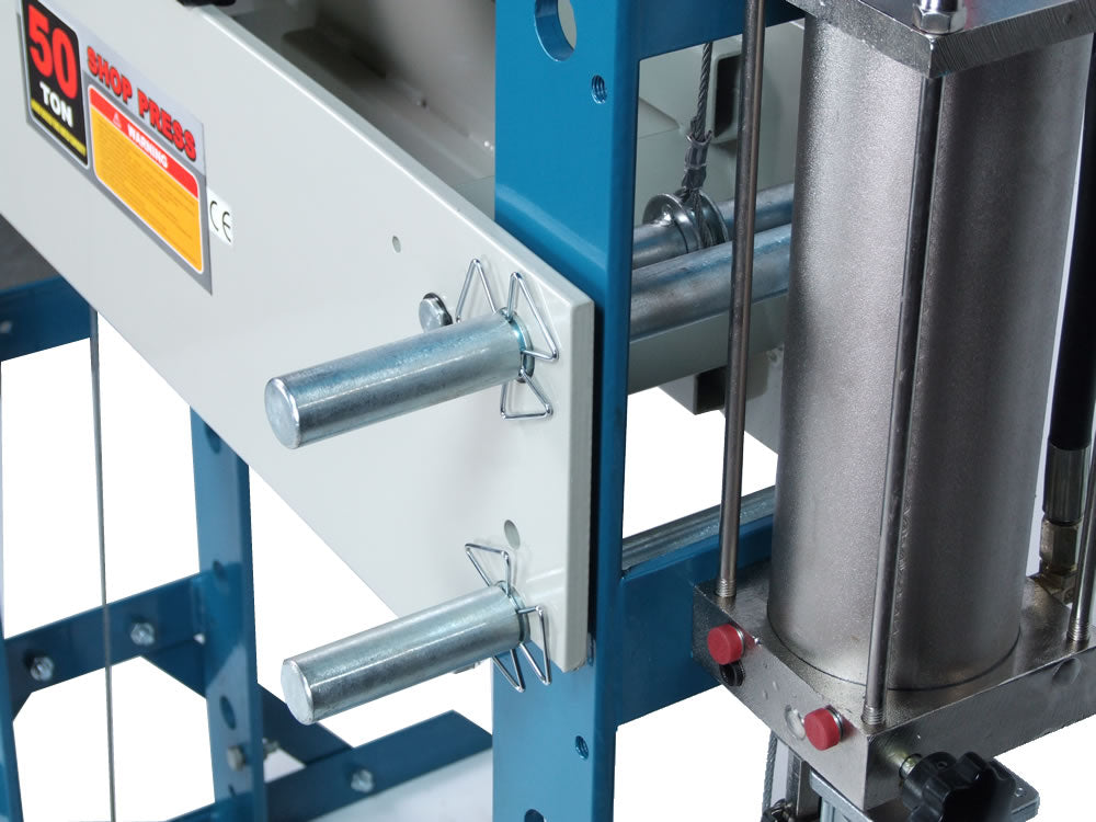 Baileigh Air/Hand Operated H-Frame Press HSP-50A