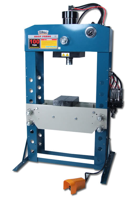 Baileigh 100 Ton Hydraulic Shop Press HSP-100A