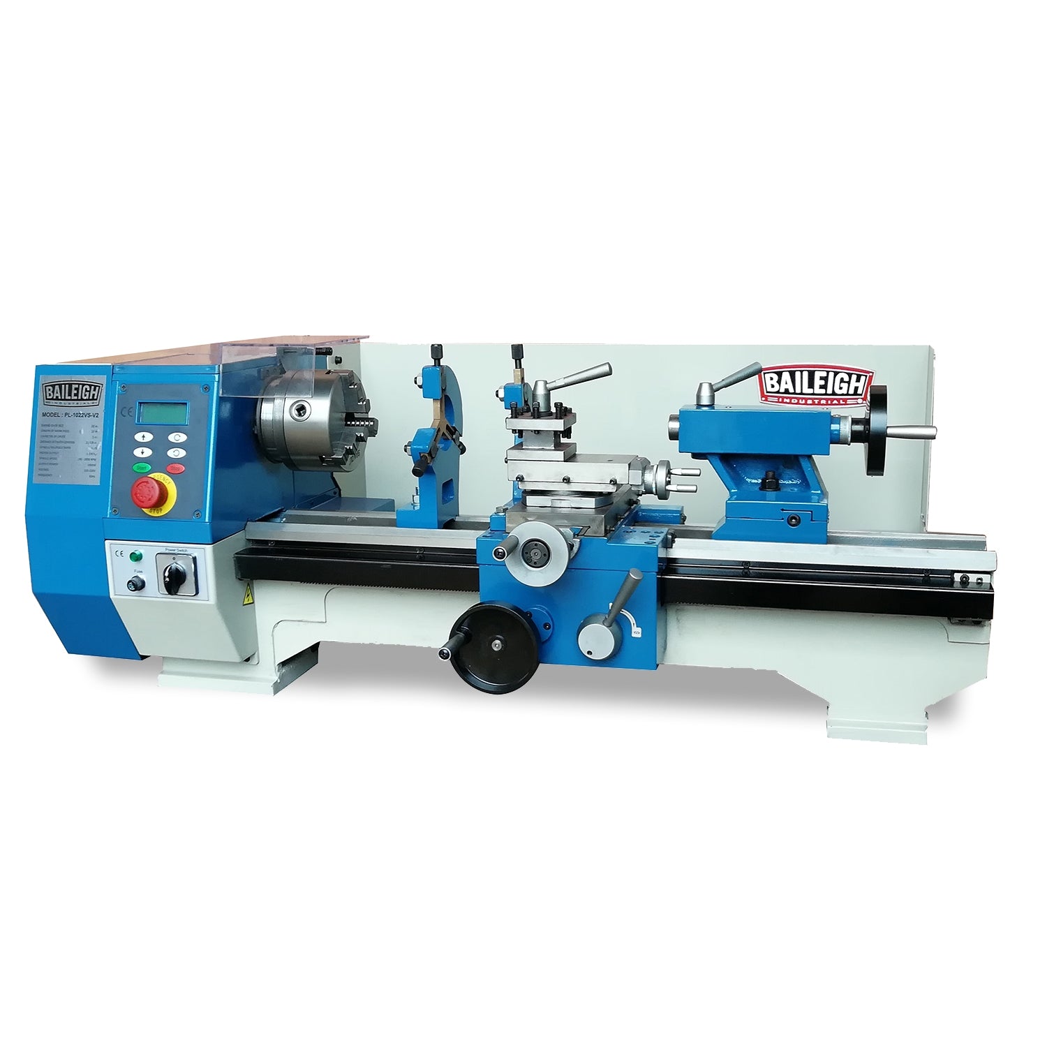 Baileigh Variable Speed Bench Lathe PL-1022VS-V2