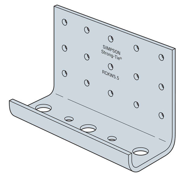 Simpson RCKW 5.5" Kneewall Connector Clip 10ct