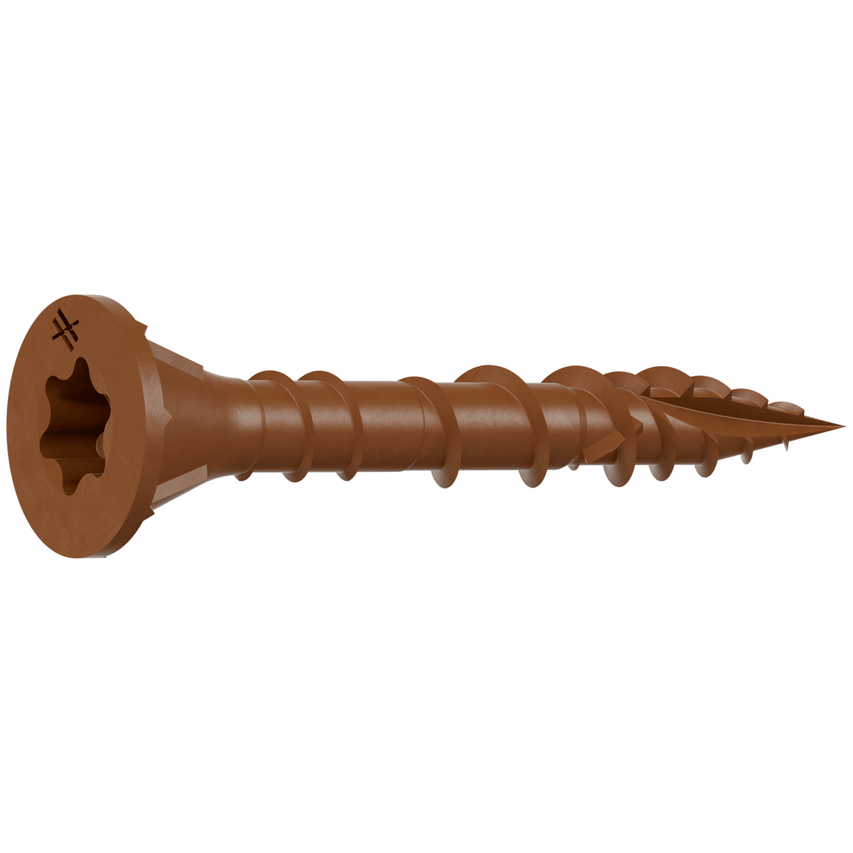Simpson DSVR114 #8 1-1/4" Deck-Drive DSV Wood Screw, Red, T25