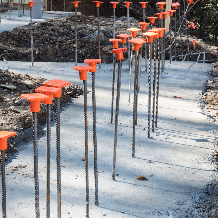Rebar OSHA Caps #3-#11 Impalement Protective Safety Cap - OSHA Approved 