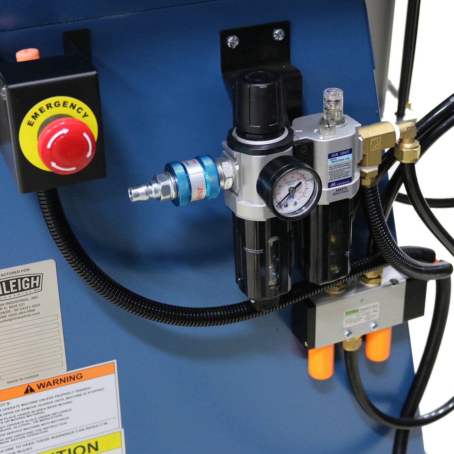 Baileigh Pneumatic Corner Notcher SN-F11-AN