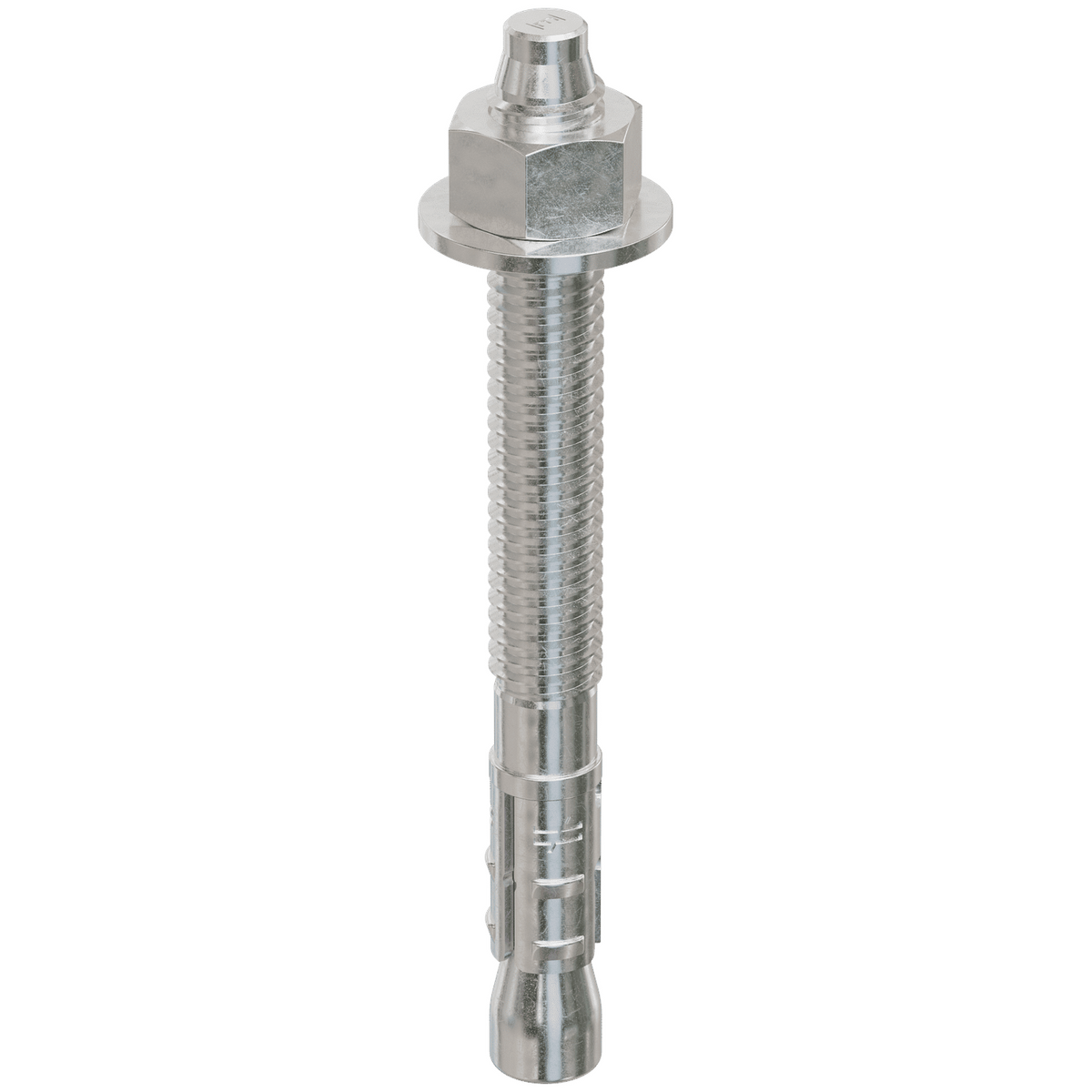 Simpson 3/8" x 3-3/4" Strong-Bolt 2 Wedge Anchor, 316 Stainless Steel Fully-Assembled