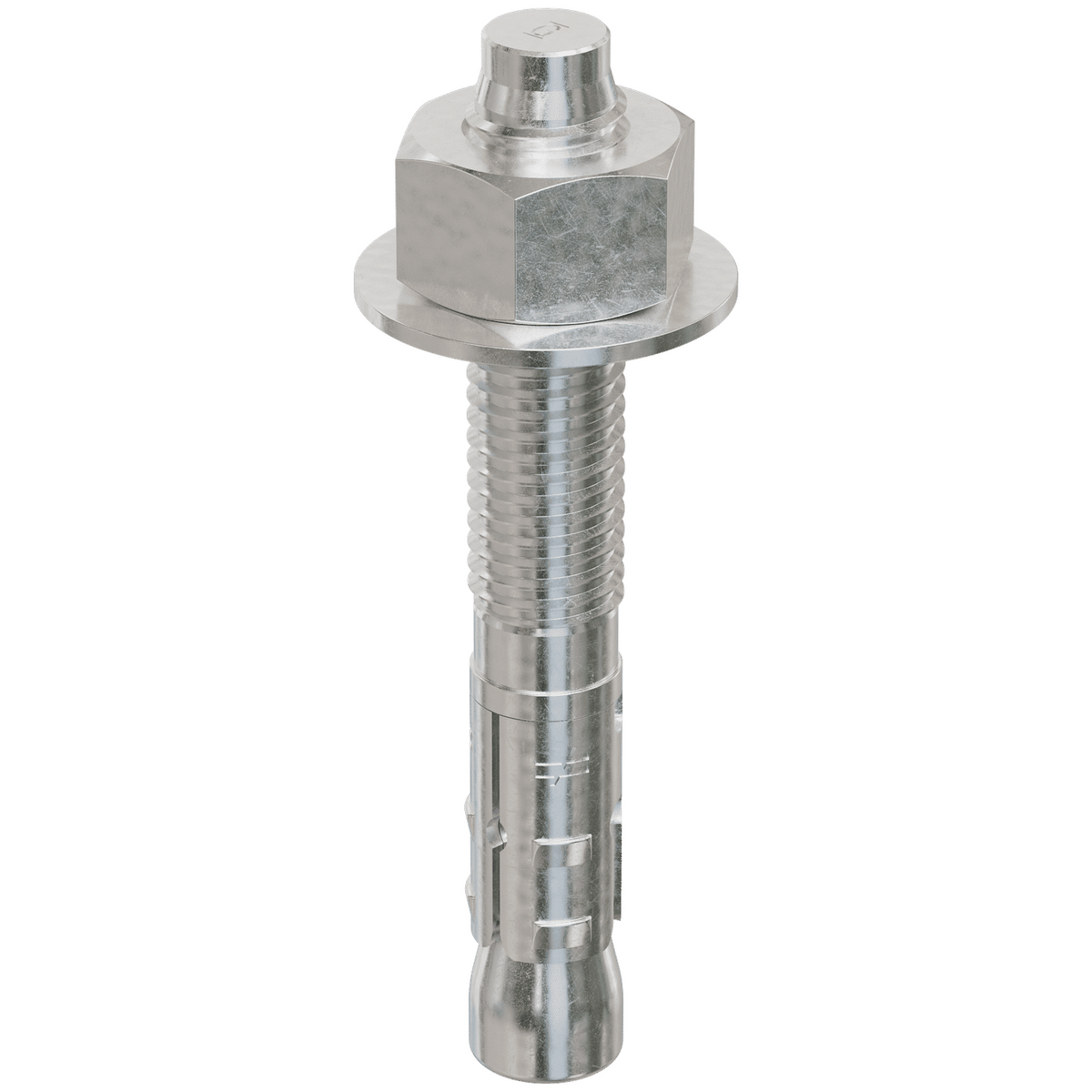 Simpson 5/8" x 4-1/2" Strong-Bolt 2 Wedge Anchor, 316 Stainless Steel Fully-Assembled