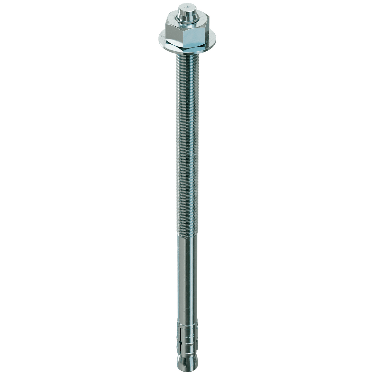 Simpson 1/2" x 10" Strong-Bolt 2 Wedge Anchor, Zinc Plated Fully-Assembled