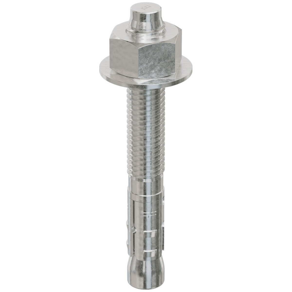 Simpson 5/8" x 5" Strong-Bolt 2 Wedge Anchor, 316 Stainless Steel Fully-Assembled