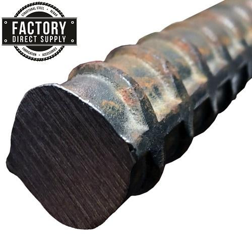 Steel Rebar #3 3/8" diam. X 24"
