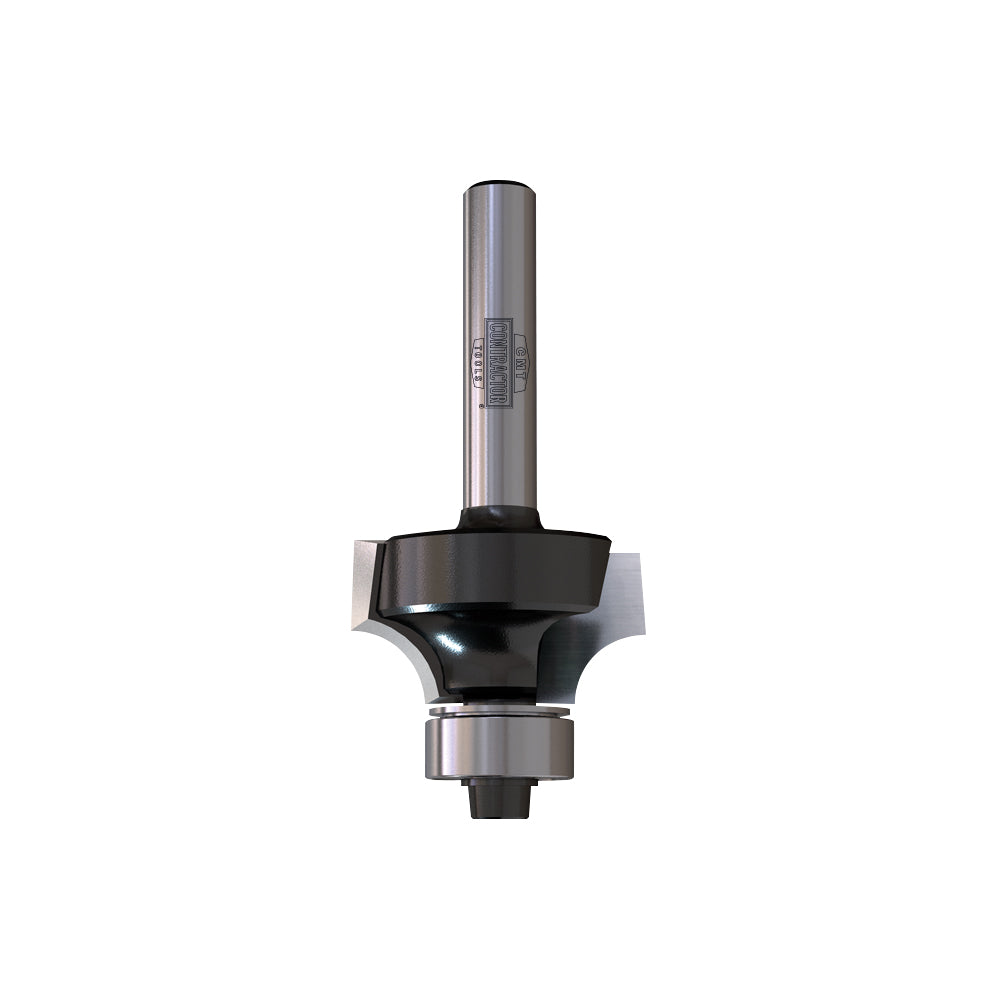CMT 83804 Contractor Roundover & Beading Bit 1" R=1/4" S=1/4"