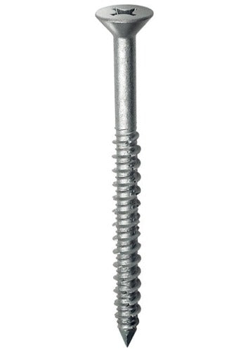 Simpson Strong-Tie 1/4" x 3-1/4" Titen Phillips Flat-Head Stainless-Steel Concrete Screw