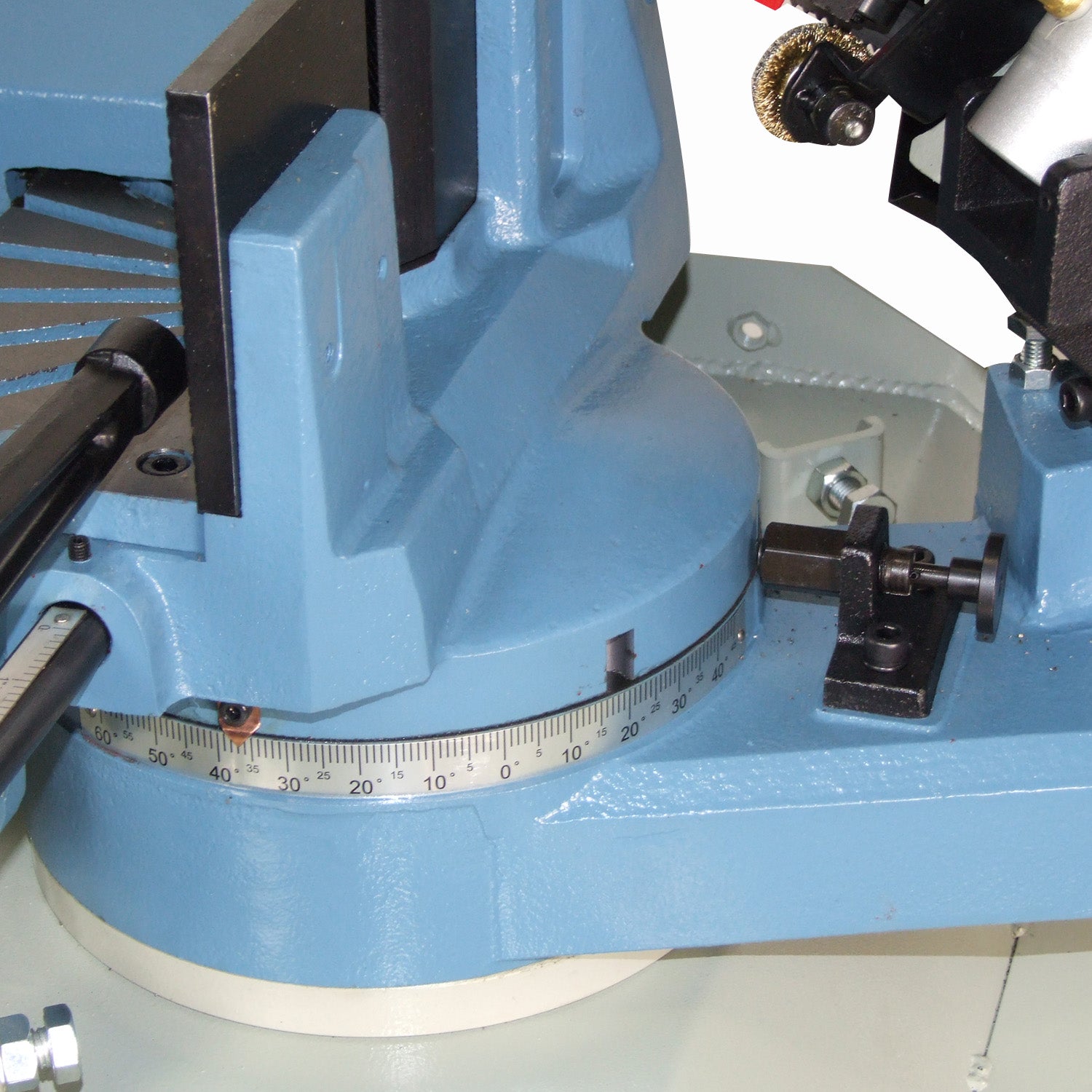 Baileigh Dual-Mitering Gear-Driven Bandsaw, 1Ph 220V BS-260M