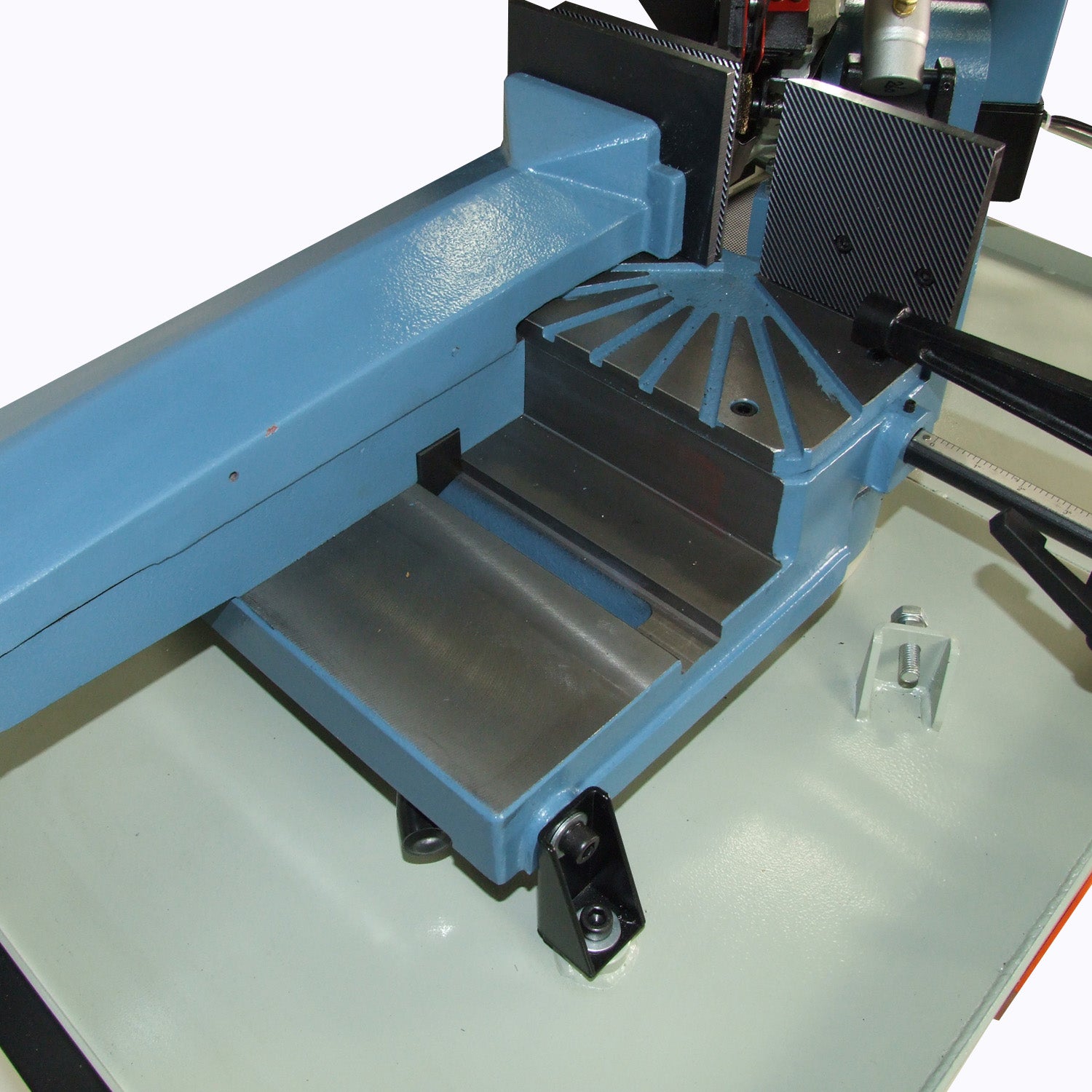 Baileigh Dual-Mitering Gear-Driven Bandsaw, 1Ph 220V BS-260M